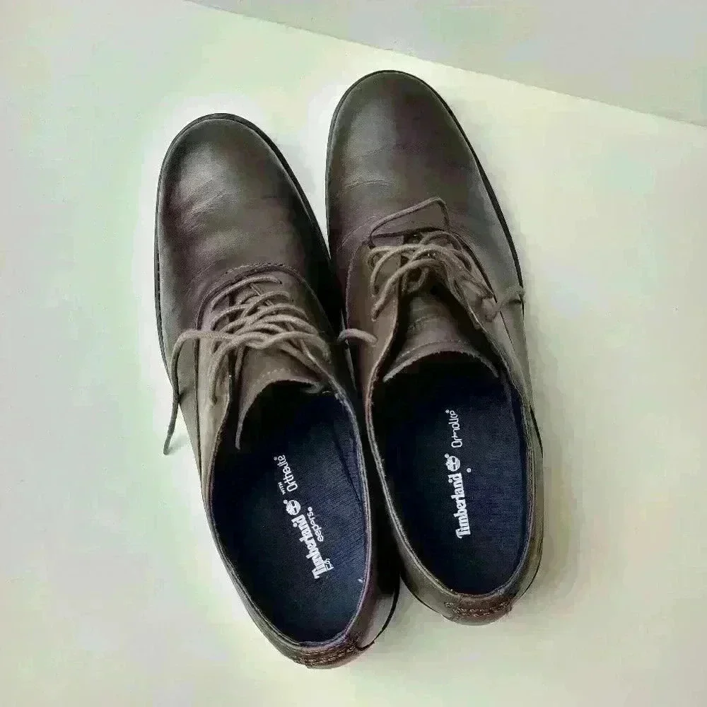TIIMBERLAND EarthKeepers Ortholite Sz 11 Mens brown Casual Shoes Oxford